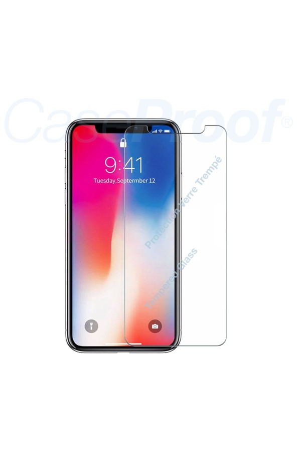 iPhone Xs Max- Protection écran en Verre trempé 