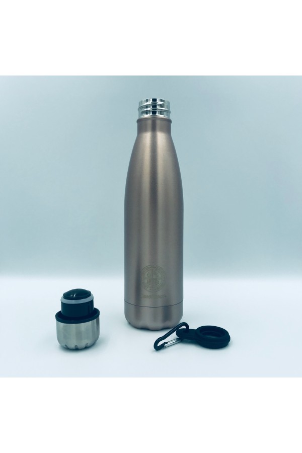 Insulated Bottle in Stainless steel 500 ml - Pink glossy metal