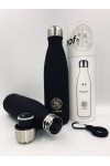 Insulated Bottle in Stainless steel 500 ml - Black Mate