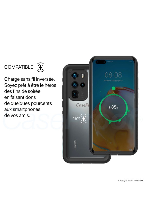 Huawei P40 Pro - Coque Etanche & Antichoc SERIE PRO CaseProof