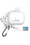 Airpods Pro - Etui de protection Etanche en silicone-Blanc - Phosphorescent