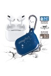  Housse-Airpods-Pro  protection Etanche antichoc en silicone - Bleu Marine