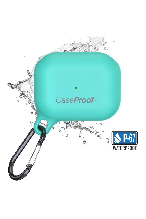 Airpods - Waterproof ShockProof Cover for Airpods - Celadon Blue