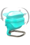 Airpods - Housse de protection Etanche en silicone - Bleu Celadon