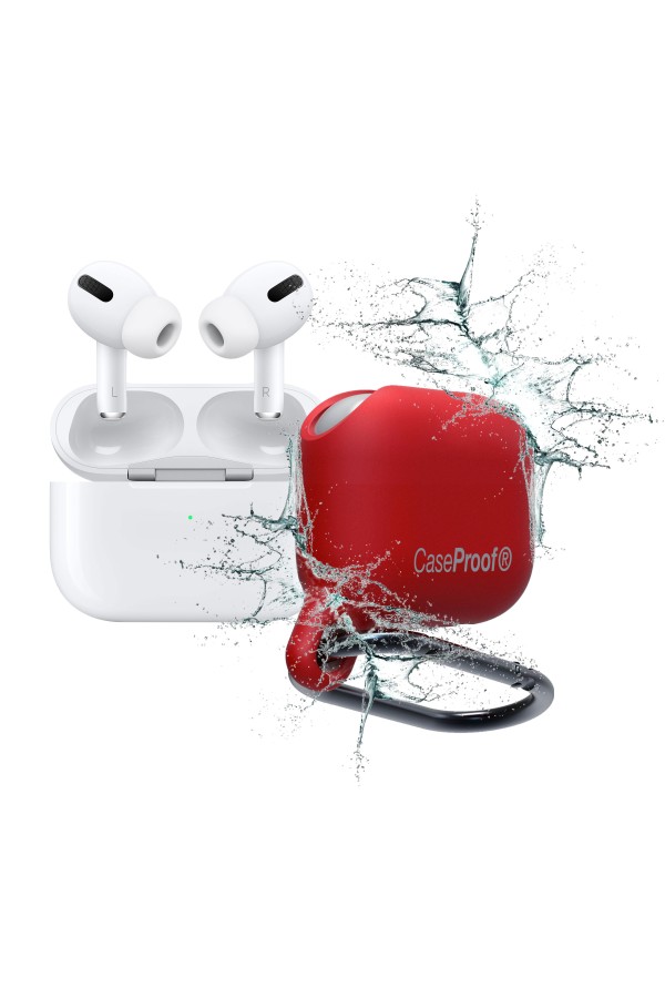 Airpods-Pro-Waterproof ShockProof Red Cover