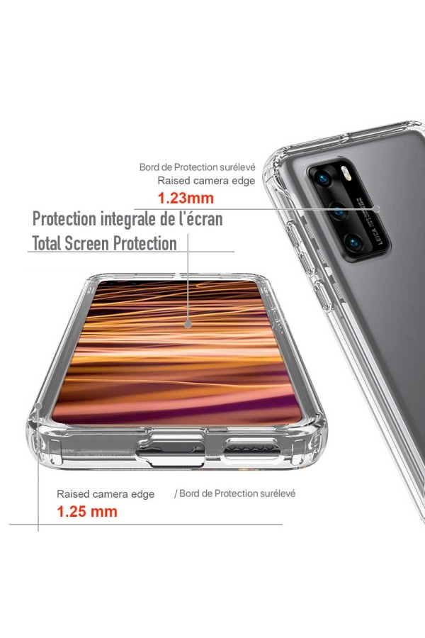 Huawei P40- Protection 360° Anti-Choc - Série Transparent