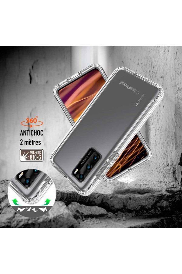 Huawei P40- Protection 360° Anti-Choc - Série Transparent