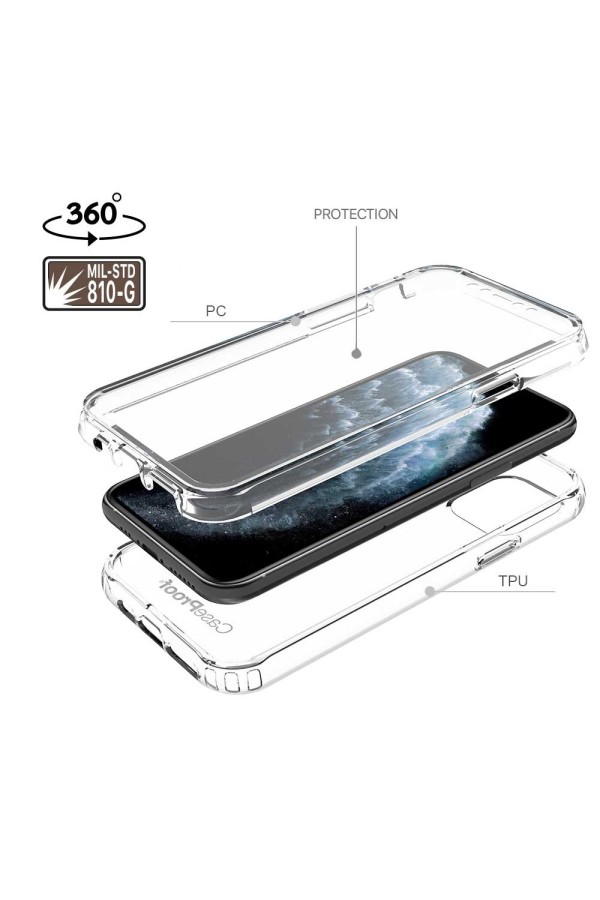 iPhone 11 - Protection 360° Anti-Choc Transparent