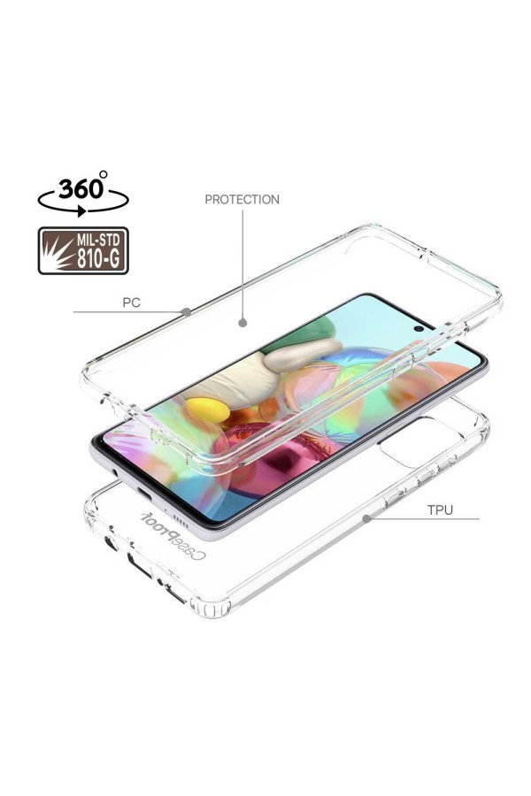 Samsung A 71 - ShockProof 360° Transparent Protection