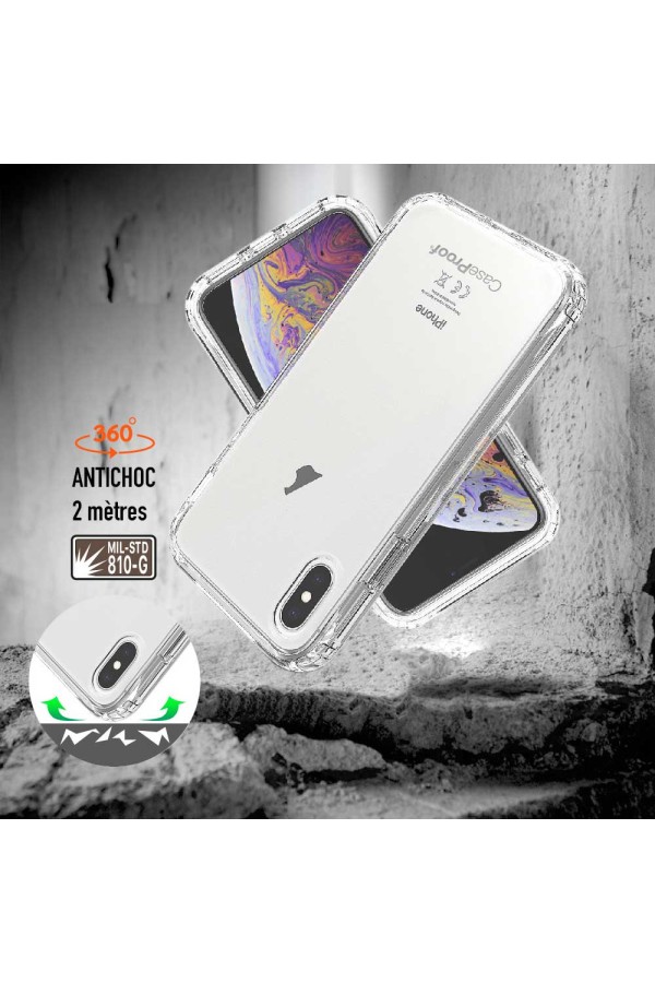 iPhone XS - ShockProof 360° Transparent Protection