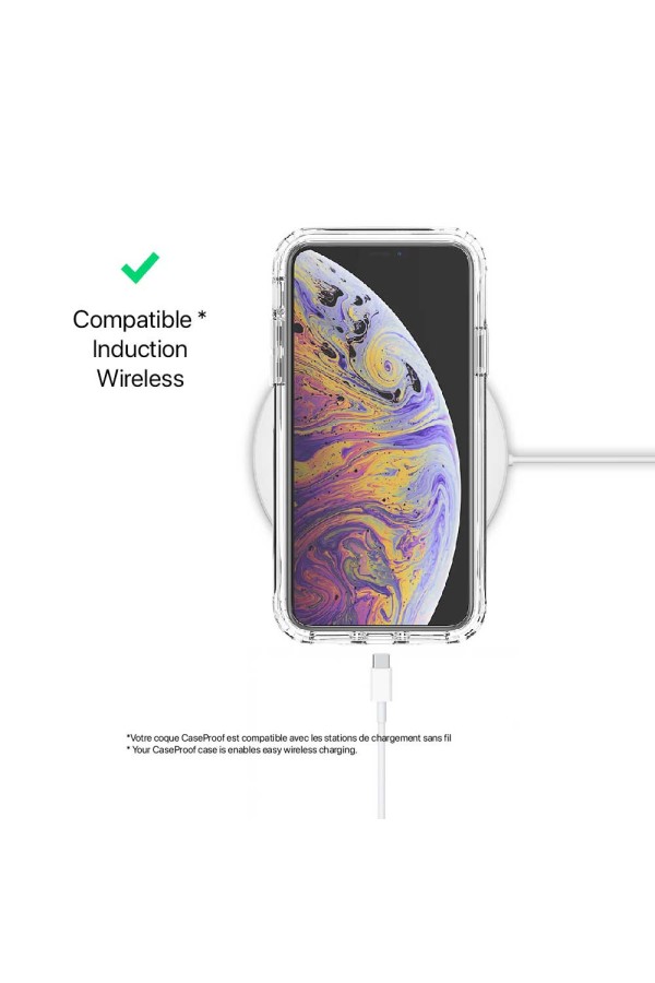 iPhone XS - Protection 360° Anti-Choc Transparent