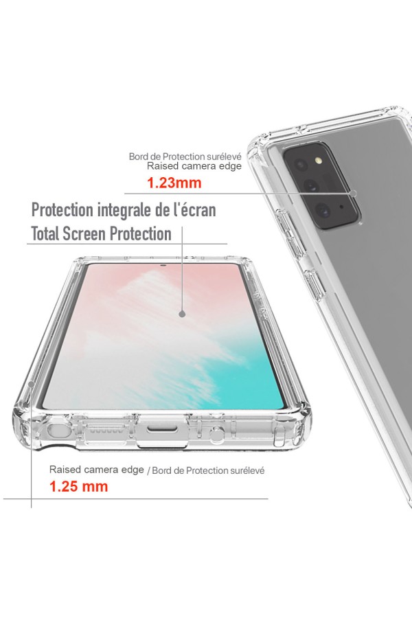 Samsung Note 20 - ShockProof 360° Transparent Protection