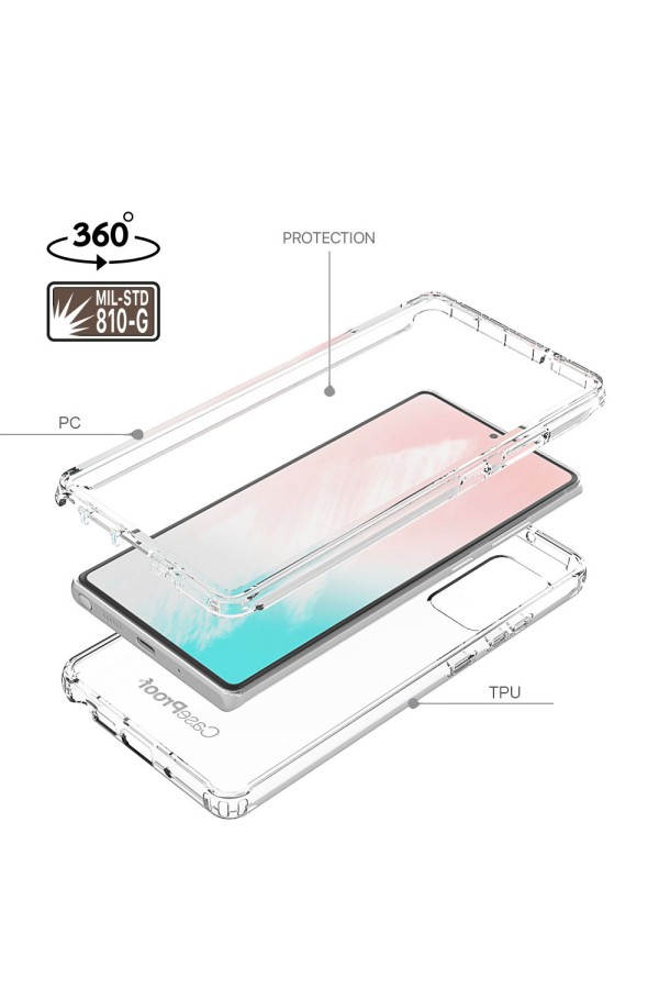 Samsung Note 20 - Protection 360° AntiChoc Transparent