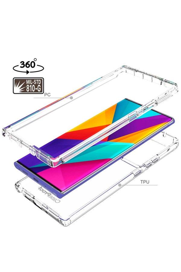 Samsung Note 20 Ultra - ShockProof 360° Transparent Protection