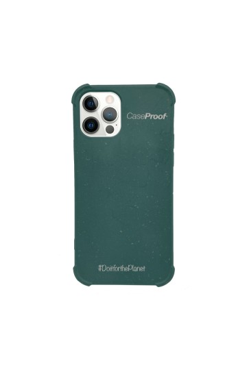 iPhone 12- 12 Pro - Coque Antichoc Biodégradable Kaki Série BIO