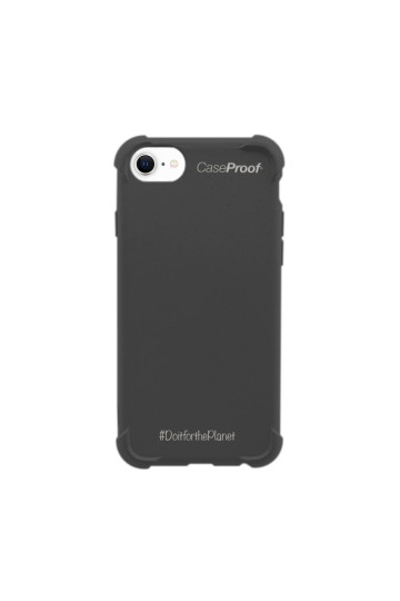 Iphone 87SE - Coque Biod_gradable Noire S_rie BIO