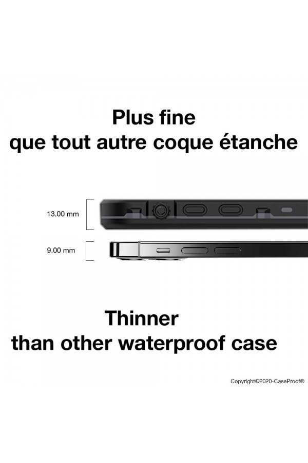 Coque Étanche et Antichoc pour iPhone 13 - Série WATERPROOF