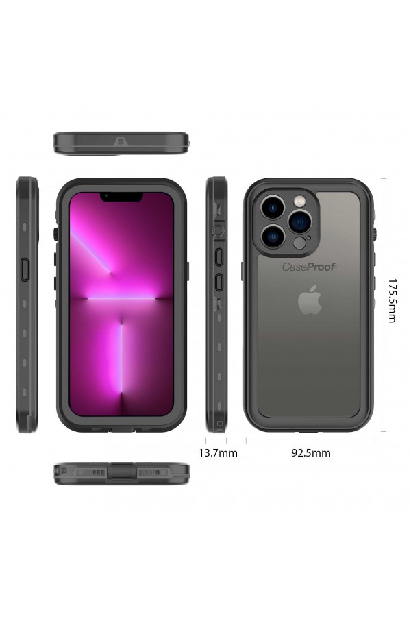 Iphone 12 Pro Max - Waterproof & Shockproof smartphone case - WATERPROOF Collection