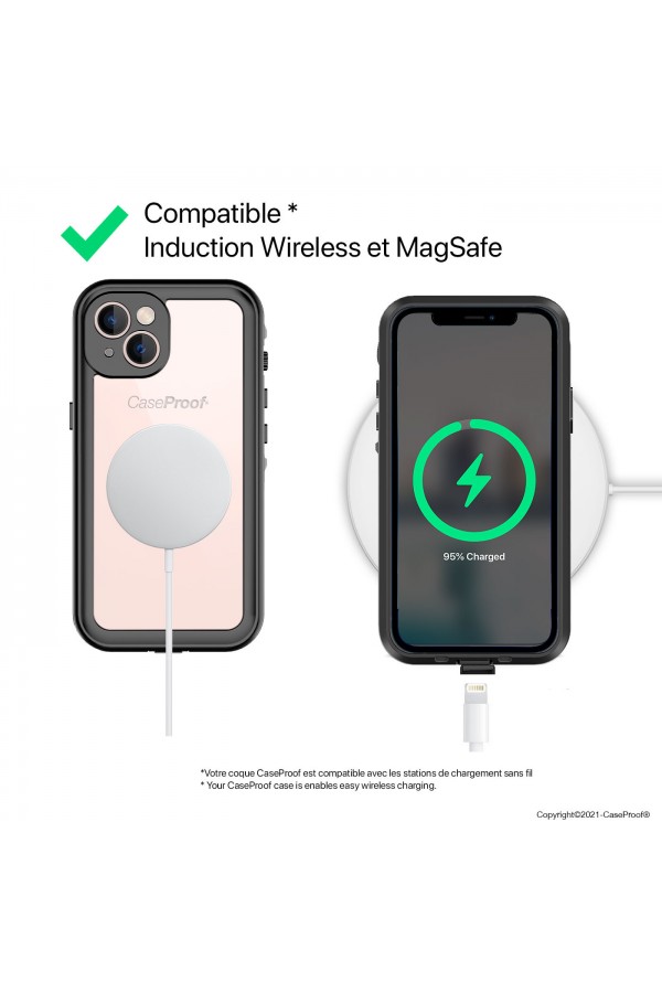 Coque Étanche et Antichoc pour iPhone 13 - Série WATERPROOF