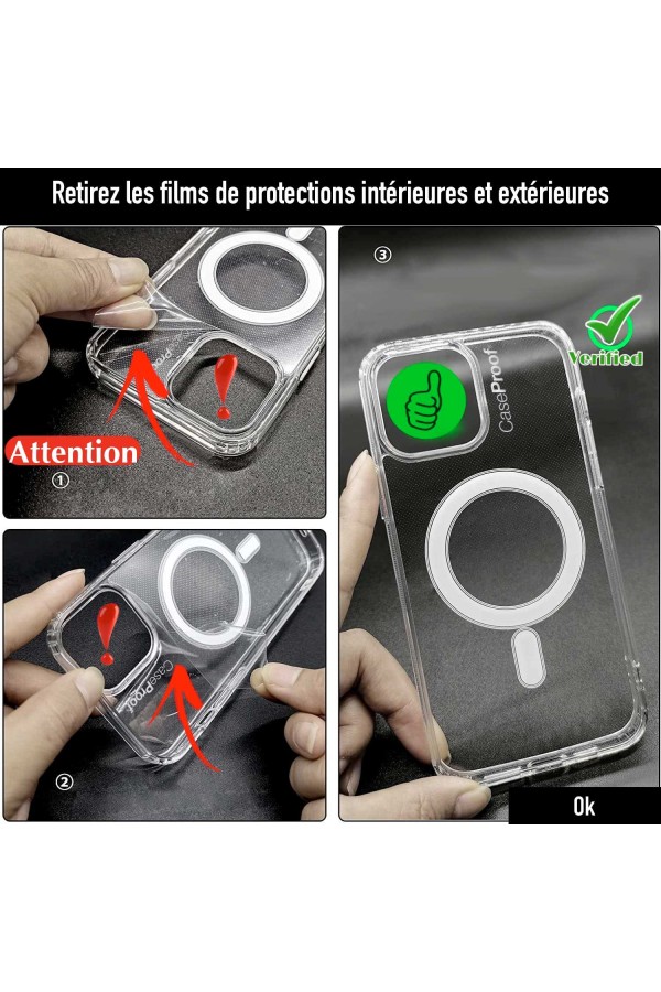 iPhone 12 Pro - ShockProof 360° Protection - Transparent SHOCK