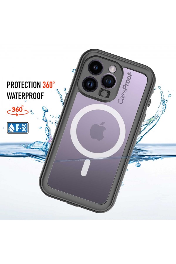 iPhone 14 Pro Max - Coque Etanche et Antichoc - Compatible Magsafe Série WATERPROOF