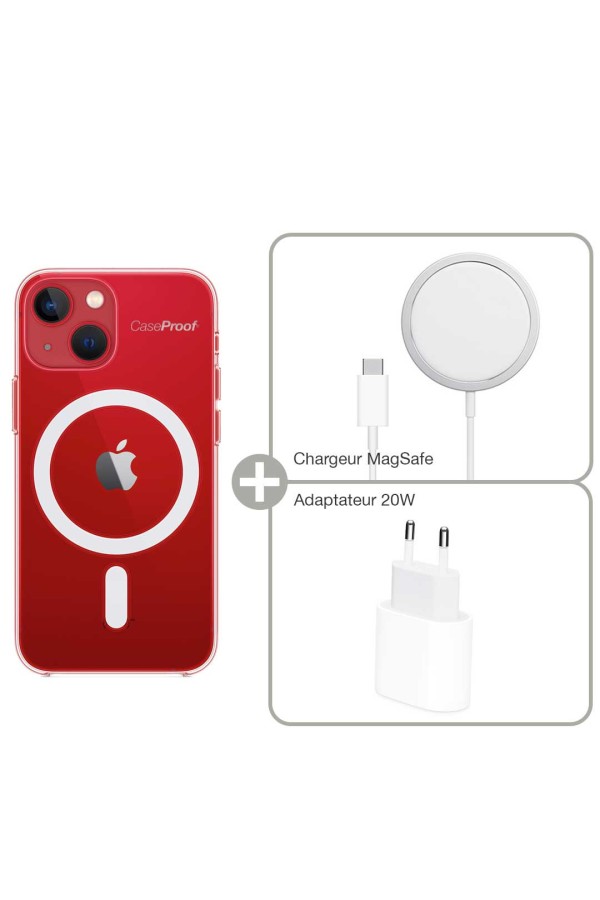 Waterproof case iPhone 13 + MagSafe + 20W adapter