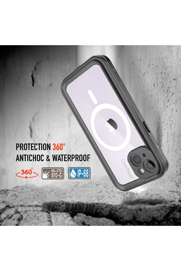iPhone 14 Plus- Waterproof & Shockproof case -  With MagSafe 