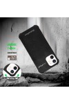 iPhone 13 Mini -- Coque Antichoc Biodégradable  Noire Série  BIO