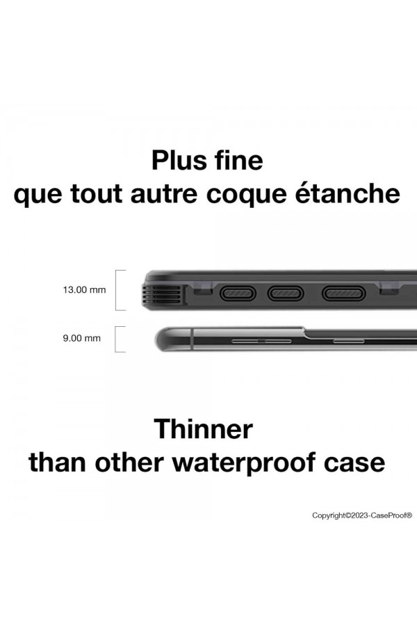 Samsung Galaxy S23 Ultra - Coque étanche et antichoc - Série WATERPROOF